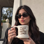 GOOD THINGS TAKE TIME MUG