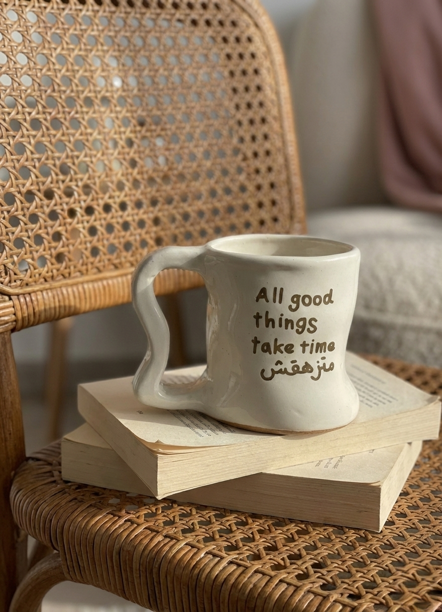 GOOD THINGS TAKE TIME MUG