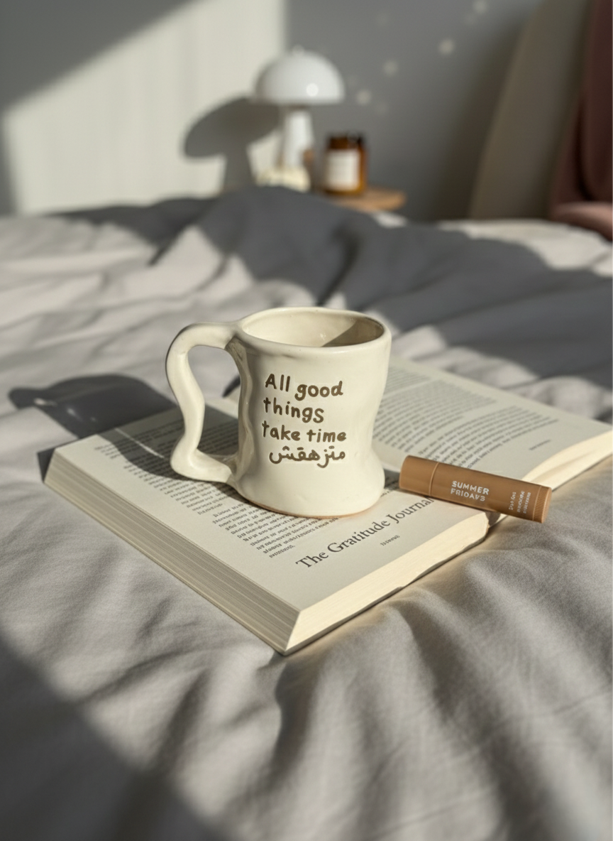 GOOD THINGS TAKE TIME MUG